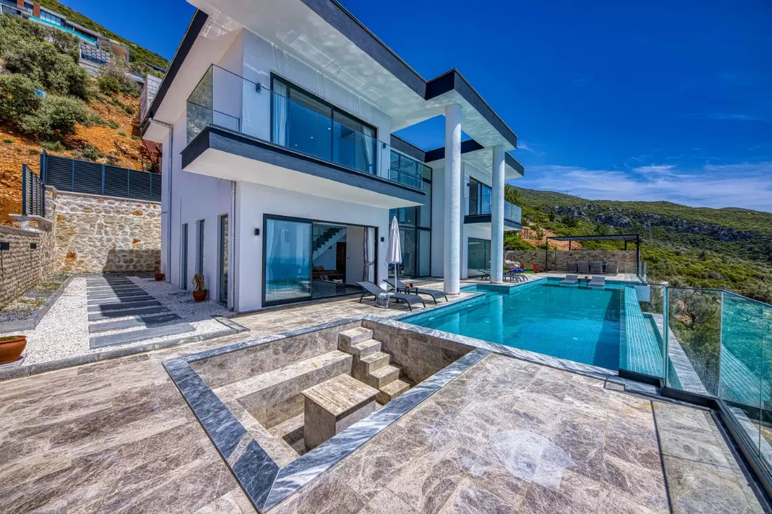 Illustrative photograph: Luxury villa inspired by Mediterranean homes